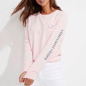 Vineyard Vines Long Sleeve Whale Tee